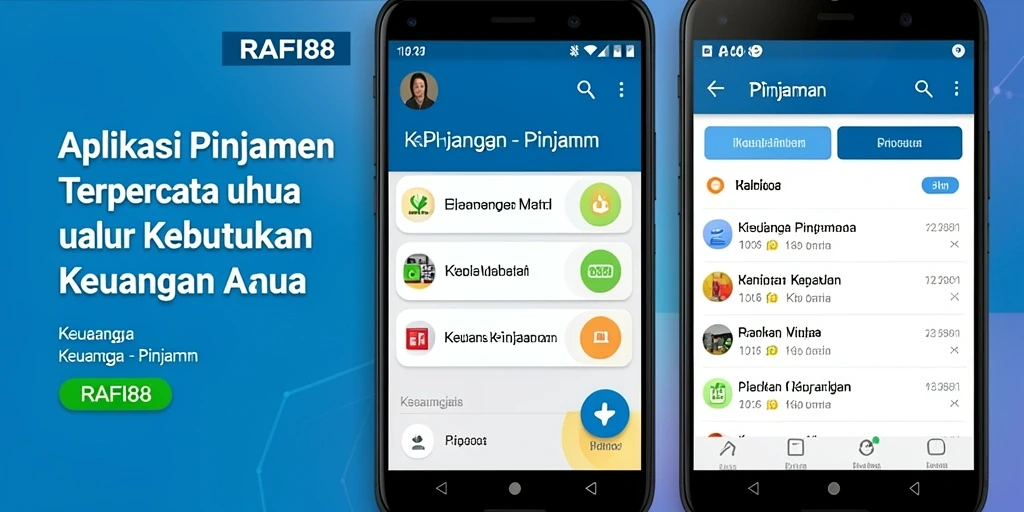 Tampilan antarmuka aplikasi RAFI88 yang intuitif dan mudah digunakan.