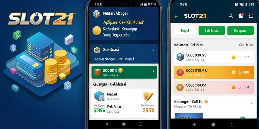 Screenshot antarmuka SLOT21 menampilkan fungsi Cek Mutasi yang intuitif.