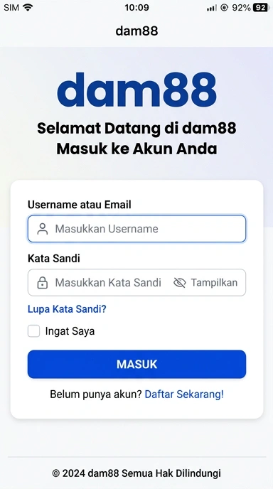 Panduan Masuk Akun dam88 untuk Pengguna Android