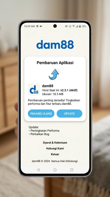 Riwayat Versi dam88 Terbaru untuk Pengguna Android